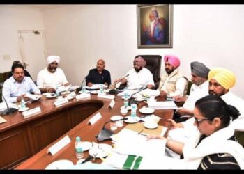 ਕੱਲ੍ਹ ਹੋਣ ਵਾਲੀ ਪੰਜਾਬ ਕੈਬਨਿਟ ਦੀ ਮੀਟਿੰਗ ‘ਤੇ ਸਭ ਦੀਆਂ ਨਜ਼ਰਾਂ ਟਿਕੀਆਂ