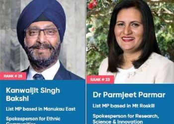 ਨੈਸ਼ਨਲ ਪਾਰਟੀ ਦੇ ਨੇਤਾ ਸ੍ਰੀ ਟੌਡ ਮੁੱਲਰ ਨੇ ਅਗਲੀ ਸੰਭਾਵੀ ਸਰਕਾਰ ਲਈ ਸਾਂਸਦ ਲਾਈਨ-ਅਪ ਕੀਤੇ