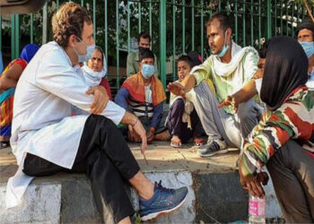 ਕਾਂਗਰਸ ਵਲੋਂ ਰਾਹੁਲ ਗਾਂਧੀ ਦੀ ਮਜ਼ਦੂਰਾਂ ਨਾਲ ਮੁਲਾਕਾਤ ਤੇ ਡਾਕੂਮੈਂਟਰੀ ਜਾਰੀ