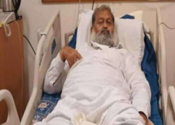 ਹਰਿਆਣਾ ਦੇ ਗ੍ਰਹਿ ਮੰਤਰੀ ਅਨਿਲ ਵਿਜ ਨੂੰ ਹਸਪਤਾਲ ਤੋਂ ਮਿਲੀ ਛੁੱਟੀ