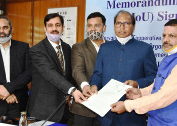 ਹਰਿਆਣਾ ਸਰਕਾਰ ਨੇ ਕਿਸਾਨ ਉਤਪਾਦਕ ਸੰਗਠਨਾਂ(ਐਫਪੀਓ) ਦੇ ਉਤਪਾਦਾਂ ਨੂੰ ਹੁਣ ਹੈਫੇਡ ਦੇ ਵਿਕਰੀ ਕੇਂਦਰਾਂ ਰਾਹੀਂ ਖਪਤਕਾਰਾਂ ਨੂੰ ਉਪਲਬਧ ਕਰਵਾਉਣ ਦਾ ਫੈਸਲਾ ਕੀਤਾ