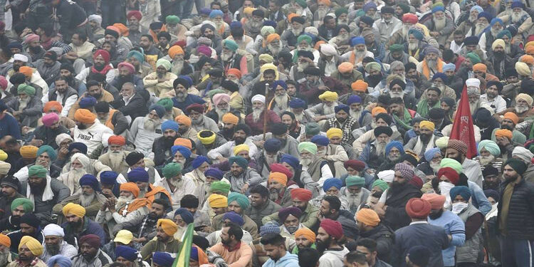 ਟਿੱਕਰੀ ਬਾਰਡਰ ‘ਤੇ ਖੇਤੀ ਕਾਨੂੰਨਾਂ ਵਿਰੁੱਧ ਵਿਸ਼ਾਲ ਰੈਲੀ ਤੇ ਭੁੱਖ ਹੜਤਾਲ