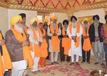 ਸ਼੍ਰੋਮਣੀ ਕਮੇਟੀ ਵੱਲੋਂ ਭਗਤ ਸੈਣ ਜੀ ਦਾ ਜਨਮ ਦਿਹਾੜਾ ਮਨਾਇਆ ਗਿਆ