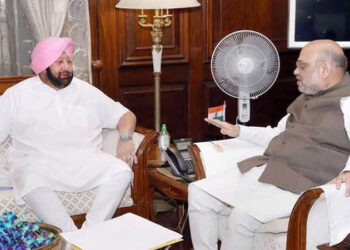 ਕੈਪਟਨ ਅਮਰਿੰਦਰ ਸਿੰਘ ਵੱਲੋਂ ਅਮਿਤ ਸ਼ਾਹ ਨਾਲ ਮੁਲਾਕਾਤ