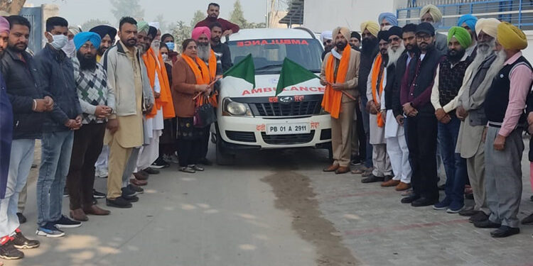 ਨਿਰਭਉ ਨਿਰਵੈਰੁ ਸੇਵਾ ਸੁਸਾਇਟੀ ਕੁੱਲਗੜ੍ਹੀ ਨੇ ਕੀਤੀ ਮੁਫ਼ਤ ਐਂਬੂਲੈਂਸ ਸੇਵਾ ਸ਼ੁਰੂ