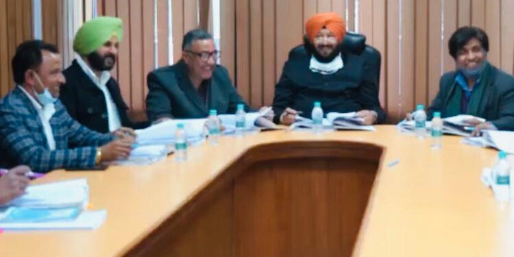 ਪੀ.ਐਸ.ਆਈ.ਡੀ.ਸੀ. ਦੇ ਬੋਰਡ ਆਫ਼ ਡਾਇਰੈਕਟਰਜ਼ ਦੀ ਮੀਟਿੰਗ