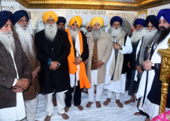 ਗੁਰਦੁਆਰਾ ਝੰਡਾ ਬੁੰਗਾ ਸਾਹਿਬ ਵਿਖੇ ਸ਼ਹੀਦ ਭਾਈ ਸਤਵੰਤ ਸਿੰਘ ਤੇ ਸ਼ਹੀਦ ਭਾਈ ਕੇਹਰ ਸਿੰਘ ਦੀ ਬਰਸੀ ਮਨਾਈ