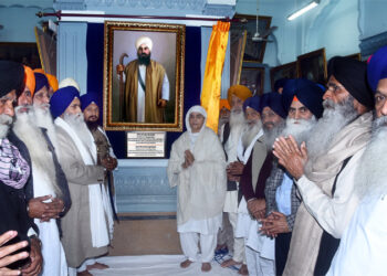 ਸਾਕਾ ਨਨਕਾਣਾ ਸਾਹਿਬ ਦੇ ਸ਼ਹੀਦ ਭਾਈ ਲਛਮਣ ਸਿੰਘ ਧਾਰੋਵਾਲੀ ਦੀ ਤਸਵੀਰ ਕੇਂਦਰੀ ਸਿੱਖ ਅਜਾਇਬ ਘਰ ’ਚ ਸੁਸ਼ੋਭਿਤ