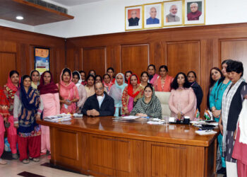 ਰਾਜ ਵਿਚ ਬਿਹਤਰ ਕਾਰਜ ਕਰਨ ਵਾਲੀ ਆਂਗਨਵਾੜੀ ਵਰਕਰਾਂ ਨੂੰ ਭਾਰਤ ਸਰਕਾਰ ਵੱਲੋਂ ਆਂਗਨਵਾੜੀ ਕਾਰਜਕਰਤਾ ਰਾਜ ਪੁਰਸਕਾਰ 8 ਮਾਰਚ, 2021 ਨੂੰ ਕੌਮਾਂਤਰੀ ਮਹਿਲਾ ਦਿਵਸ ਦੇ ਮੌਕੇ ‘ਤੇ ਦਿੱਤੇ ਜਾਣਗੇ