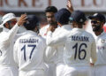 ਭਾਰਤ ਨੇ ਦੂਜੇ ਟੈਸਟ ਮੈਚ ਦੌਰਾਨ ਇੰਗਲੈਂਡ ਨੂੰ 317 ਦੌੜਾਂ ਨਾਲ ਹਰਾਇਆ