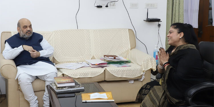 ਨੋਦੀਪ ਕੌਰ ਦੀ ਰਿਹਾਈ ਲਈ ਮਨੀਸ਼ਾ ਗੁਲਾਟੀ ਵਲੋਂ ਅਮਿਤ ਸ਼ਾਹ ਨਾਲ ਮੁਲਾਕਾਤ