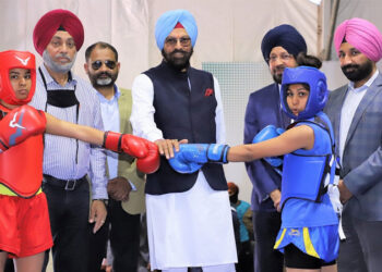 ਖੇਡ ਮੰਤਰੀ ਪੰਜਾਬ ਨੇ ਚੰਡੀਗੜ ਯੂਨੀਵਰਸਿਟੀ ਵਿਖੇ 29ਵੀਂ ਸੀਨੀਅਰ ਨੈਸ਼ਨਲ ਵੁਸ਼ੂ ਚੈਂਪੀਅਨਸ਼ਿਪ (ਲੜਕੇ/ਲੜਕੀਆਂ) ਦਾ ਕੀਤਾ ਉਦਘਾਟਨ