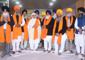 ਬਾਬਾ ਬਕਾਲਾ ਸਾਹਿਬ ਵਿਖੇ ਨੌਵੇਂ ਪਾਤਸ਼ਾਹ ਦੇ ਅਸਥਾਨ ’ਤੇ ਪਾਠ ਬੋਧ ਸਮਾਗਮ ਦੀ ਆਰੰਭਤਾ