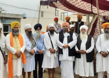 400 ਸਾਲਾ ਪ੍ਰਕਾਸ਼ ਪੁਰਬ ਨੂੰ ਸਮਰਪਿਤ ਨਗਰ ਕੀਰਤਨ ਦਾ ਅੱਡਾ ਸੈਦੋਲੇਹਲ ਖਜਾਲਾ ਵਿਖੇ ਸਵਾਗਤ