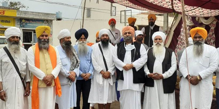 400 ਸਾਲਾ ਪ੍ਰਕਾਸ਼ ਪੁਰਬ ਨੂੰ ਸਮਰਪਿਤ ਨਗਰ ਕੀਰਤਨ ਦਾ ਅੱਡਾ ਸੈਦੋਲੇਹਲ ਖਜਾਲਾ ਵਿਖੇ ਸਵਾਗਤ