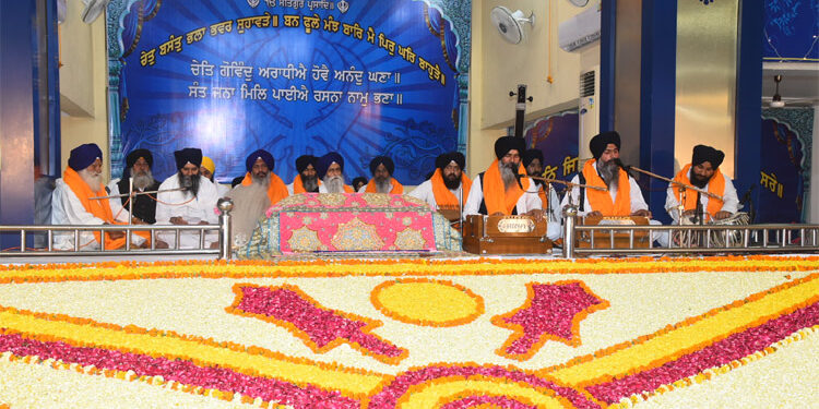 ਸੰਮਤ ਨਾਨਕਸ਼ਾਹੀ 553 ਦੀ ਆਮਦ ’ਤੇ ਗੁਰਦੁਆਰਾ ਸ੍ਰੀ ਮੰਜੀ ਸਾਹਿਬ ਵਿਖੇ ਗੁਰਮਤਿ ਸਮਾਗਮ