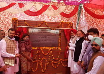 ਸਿਹਤ ਮੰਤਰੀ ਵੱਲੋਂ ਘਨੌਰ ਕਮਿਉਨਿਟੀ ਹੈਲਥ ਸੈਂਟਰ ਨੂੰ 10 ਕਰੋੜ ਰੁਪਏ ਦੀ ਲਾਗਤ ਨਾਲ ਨਵਿਆਉਣ ਤੇ ਸਬ ਡਵੀਜਨ ਹਸਪਤਾਲ ਬਣਾਉਣ ਦੇ ਪ੍ਰਾਜੈਕਟ ਦਾ ਨੀਂਹ ਪੱਥਰ