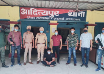 ਪੰਜਾਬ ਪੁਲਿਸ ਵੱਲੋਂ ਜੈਪਾਲ ਗਿਰੋਹ ਦਾ ਲੋੜੀਂਦਾ ਗੈਂਗਸਟਰ ਝਾਰਖੰਡ ਤੋਂ ਗਿ੍ਰਫ਼ਤਾਰ; ਫਾਰਚੂਨਰ ਐਸ.ਯੂ.ਵੀ, ਪੰਜ ਮੋਬਾਇਲ ਬਰਾਮਦ