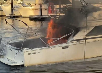 ਆਸਟ੍ਰੇਲੀਆ ਵਿੱਚ ਕਿਸ਼ਤੀ ਵਿੱਚ ਅੱਗ ਲੱਗਣ ਕਾਰਨ 8 ਵਿਅਕਤੀ ਜ਼ਖਮੀ, ਚਾਰ ਦੀ ਹਾਲਤ ਗੰਭੀਰ