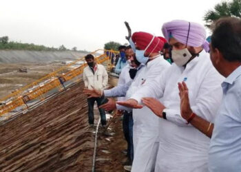 ਸਰਕਾਰੀਆ ਨੇ ਰਾਜਸਥਾਨ ਫੀਡਰ ਪ੍ਰੋਜੈਕਟ ਰੀਲਾਇਨਿੰਗ ਦੇ ਕੰਮ ਦਾ ਲਿਆ ਜਾਇਜਾ