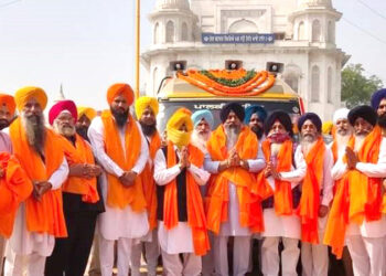 ਨੌਵੇਂ ਪਾਤਸ਼ਾਹ ਜੀ ਦੇ 400 ਸਾਲਾ ਪ੍ਰਕਾਸ਼ ਪੁਰਬ ਨੂੰ ਸਮਰਪਿਤ ਨਗਰ ਕੀਰਤਨ