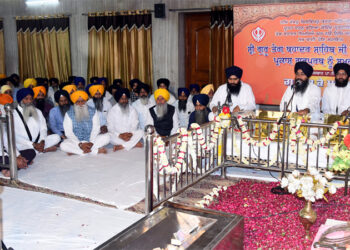 400 ਸਾਲਾ ਪ੍ਰਕਾਸ਼ ਪੁਰਬ ਨੂੰ ਸਮਰਪਿਤ ਗੁਰਦੁਆਰਾ ਗੁਰੂ ਕੇ ਮਹਿਲ ਤੋਂ ਗੁਰਬਾਣੀ ਕੀਰਤਨ ਦੇ ਲਾਈਵ ਪ੍ਰਸਾਰਣ ਦੀ ਆਰੰਭਤਾ
