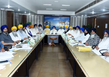 ਨੌਵੇਂ ਪਾਤਸ਼ਾਹ ਜੀ ਦੇ 400 ਪ੍ਰਕਾਸ਼ ਪੁਰਬ ਸਮਾਗਮਾਂ ਸਬੰਧੀ ਉੱਚ ਪੱਧਰੀ ਕਮੇਟੀ ਦੀ ਹੋਈ ਇਕੱਤਰਤਾ
