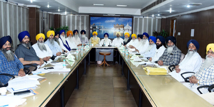 ਨੌਵੇਂ ਪਾਤਸ਼ਾਹ ਜੀ ਦੇ 400 ਪ੍ਰਕਾਸ਼ ਪੁਰਬ ਸਮਾਗਮਾਂ ਸਬੰਧੀ ਉੱਚ ਪੱਧਰੀ ਕਮੇਟੀ ਦੀ ਹੋਈ ਇਕੱਤਰਤਾ