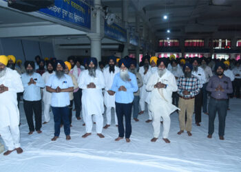 ਗੁਰਦੁਆਰਾ ਸ੍ਰੀ ਮੰਜੀ ਸਾਹਿਬ ਵਿਖੇ ਮਾਤਾ ਸੁੰਦਰ ਕੌਰ ਜੀ ਦਾ ਜਨਮ ਦਿਹਾੜਾ ਸ਼ਰਧਾ ਨਾਲ ਮਨਾਇਆ