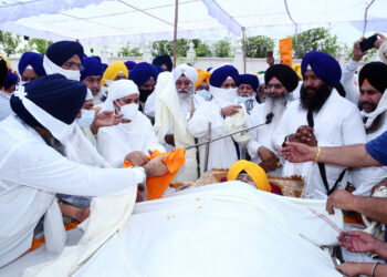 ਸਾਬਕਾ ਜਥੇਦਾਰ ਗਿਆਨੀ ਜੋਗਿੰਦਰ ਸਿੰਘ ਵੇਦਾਂਤੀ ਦਾ ਪੰਥਕ ਸ਼ਖ਼ਸੀਅਤਾਂ ਦੀ ਮੌਜੂਦਗੀ ’ਚ ਹੋਇਆ ਅੰਤਿਮ ਸੰਸਕਾਰ