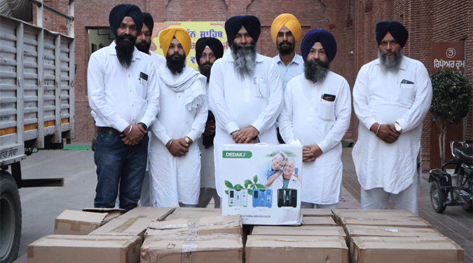 ਸੁਪਰੀਮ ਸਿੱਖ ਸੁਸਾਇਟੀ ਨਿਊਜੀਲੈਂਡ ਨੇ ਸ਼੍ਰੋਮਣੀ ਕਮੇਟੀ ਨੂੰ ਭੇਜੇ ਆਕਸੀਜਨ ਕੰਨਸਨਟਰੇਟਰ