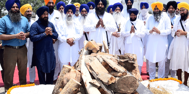 ਸਾਬਕਾ ਹੈੱਡ ਗ੍ਰੰਥੀ ਗਿਆਨੀ ਭਗਵਾਨ ਸਿੰਘ ਦਾ ਹੋਇਆ ਅੰਤਮ ਸੰਸਕਾਰ