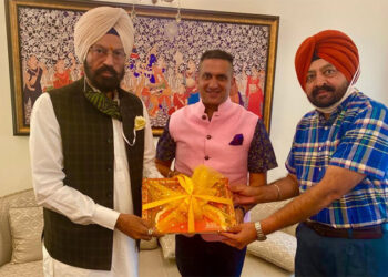ਰਾਣਾ ਸੋਢੀ ਵੱਲੋਂ ਸ੍ਰੀ ਗੁਰੂ ਤੇਗ਼ ਬਹਾਦਰ ਸਾਹਿਬ ਦੀ ਰੂਹਾਨੀ ਯਾਤਰਾ ਦਰਸਾਉਂਦੀ ਕਾਫ਼ੀ ਟੇਬਲ ਕਿਤਾਬ ਰਿਲੀਜ਼