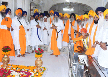 ਸ੍ਰੀ ਅਕਾਲ ਤਖ਼ਤ ਸਾਹਿਬ ਵਿਖੇ ਜੂਨ 1984 ਦੇ ਸ਼ਹੀਦਾਂ ਦੀ ਯਾਦ ਵਿਚ ਹੋਇਆ ਸ਼ਹੀਦੀ ਸਮਾਗਮ