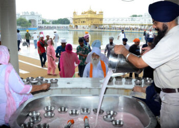 ਸ਼੍ਰੋਮਣੀ ਕਮੇਟੀ ਵੱਲੋਂ ਗੁਰਦੁਆਰਾ ਸ੍ਰੀ ਰਾਮਸਰ ਸਾਹਿਬ ਵਿਖੇ ਪੰਚਮ ਪਾਤਸ਼ਾਹ ਜੀ ਦਾ ਸ਼ਹੀਦੀ ਦਿਹਾੜਾ ਮਨਾਇਆ ਗਿਆ