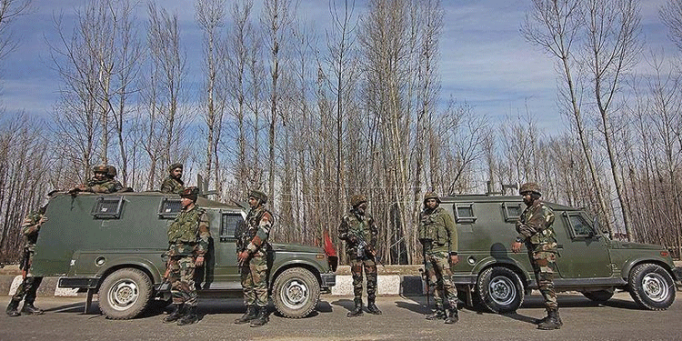 ਪੁਲਵਾਮਾ ਵਿੱਚ ਸੁਰੱਖਿਆ ਦਸਤਿਆਂ ਵੱਲੋਂ ਆਈ. ਈ. ਡੀ. ਨਸ਼ਟ