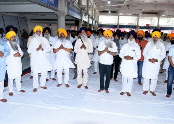 ਗੁਰਦੁਆਰਾ ਸ੍ਰੀ ਮੰਜੀ ਸਾਹਿਬ ਵਿਖੇ ਮਹਾਰਾਜਾ ਰਣਜੀਤ ਸਿੰਘ ਦੀ ਬਰਸੀ ਸਬੰਧੀ ਸਮਾਗਮ ਆਯੋਜਿਤ