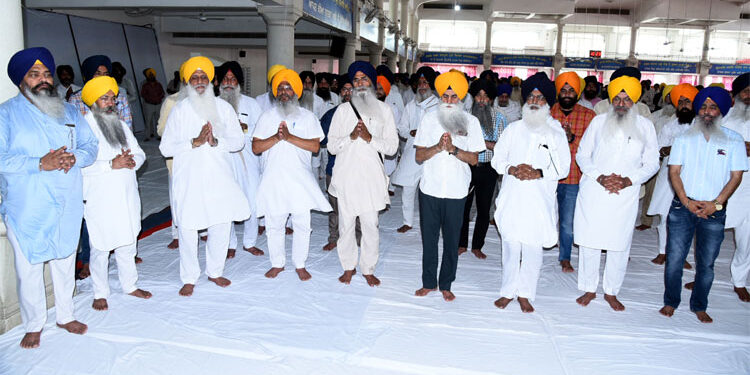 ਗੁਰਦੁਆਰਾ ਸ੍ਰੀ ਮੰਜੀ ਸਾਹਿਬ ਵਿਖੇ ਮਹਾਰਾਜਾ ਰਣਜੀਤ ਸਿੰਘ ਦੀ ਬਰਸੀ ਸਬੰਧੀ ਸਮਾਗਮ ਆਯੋਜਿਤ