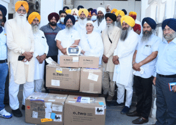 ਕੈਨੇਡਾ ਦੀਆਂ ਸੰਗਤਾਂ ਵੱਲੋਂ ਸ਼੍ਰੋਮਣੀ ਕਮੇਟੀ ਨੂੰ 12 ਵੈਂਟੀਲੇਟਰ ਭੇਟ