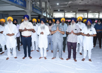 ਗੁਰਦੁਆਰਾ ਸ੍ਰੀ ਮੰਜੀ ਸਾਹਿਬ ਵਿਖੇ ਸ਼ਹੀਦ ਭਾਈ ਮਨੀ ਸਿੰਘ ਜੀ ਦੇ ਸ਼ਹੀਦੀ ਦਿਹਾੜੇ ਮੌਕੇ ਗੁਰਮਤਿ ਸਮਾਗਮ