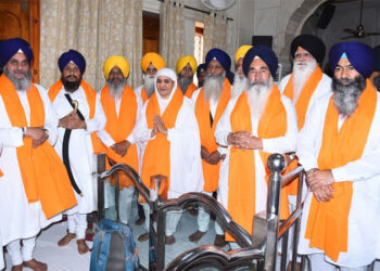 ਸ਼੍ਰੋਮਣੀ ਕਮੇਟੀ ਨੇ ਸ੍ਰੀ ਅਕਾਲ ਤਖ਼ਤ ਸਾਹਿਬ ਦਾ ਸਥਾਪਨਾ ਦਿਵਸ ਸ਼ਰਧਾ ਨਾਲ ਮਨਾਇਆ