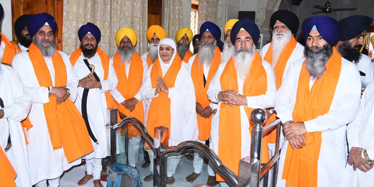 ਸ਼੍ਰੋਮਣੀ ਕਮੇਟੀ ਨੇ ਸ੍ਰੀ ਅਕਾਲ ਤਖ਼ਤ ਸਾਹਿਬ ਦਾ ਸਥਾਪਨਾ ਦਿਵਸ ਸ਼ਰਧਾ ਨਾਲ ਮਨਾਇਆ