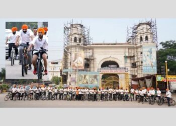 ਆਜ਼ਾਦੀ ਦਿਹਾੜੇ ਮੌਕੇ ਵਾਤਾਵਰਣ ਅਤੇ ਸਿਹਤ ਮੁੱਦਿਆਂ `ਤੇ ਕੇਂਦਰਤ ਸਾਈਕਲ ਰੈਲੀ ਕਰਵਾਈ ਗਈ