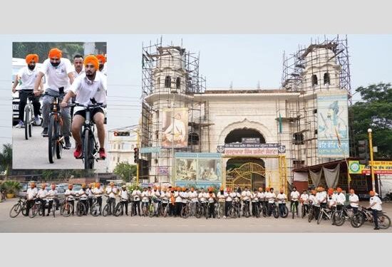 ਆਜ਼ਾਦੀ ਦਿਹਾੜੇ ਮੌਕੇ ਵਾਤਾਵਰਣ ਅਤੇ ਸਿਹਤ ਮੁੱਦਿਆਂ `ਤੇ ਕੇਂਦਰਤ ਸਾਈਕਲ ਰੈਲੀ ਕਰਵਾਈ ਗਈ