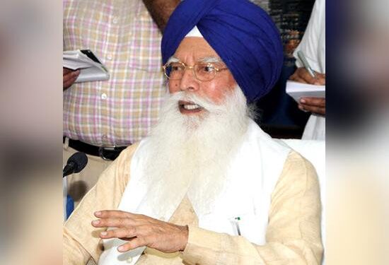 ਸਾਬਕਾ ਪ੍ਰਧਾਨ ਪ੍ਰੋ. ਬਡੂੰਗਰ ਨੇ ਬੀਬੀ ਜਗੀਰ ਕੌਰ ਨੂੰ ਭੇਜਿਆ ਪੱਤਰ,