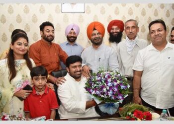 ਪੁਨੀਤ ਸੈਣੀ ਪਿੰਟਾ ਨੇ ਪੰਜਾਬ ਟਰੇਡਰਜ਼ ਬੋਰਡ ਦੇ ਚੇਅਰਮੈਨ ਦਾ ਅਹੁਦਾ ਸੰਭਾਲਿਆ