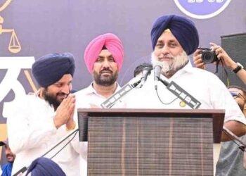 ਸੁਖਬੀਰ ਬਾਦਲ ਨੇ ਸਮਰਾਲਾ ਹਲਕੇ ਤੋਂ ਪਾਰਟੀ ਉਮੀਦਵਾਰ ਦਾ ਕੀਤਾ ਐਲਾਨ