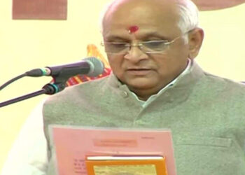 ਭੁਪਿੰਦਰ ਪਟੇਲ ਨੇ ਗੁਜਰਾਤ ਦੇ ਨਵੇਂ ਮੁੱਖ ਮੰਤਰੀ ਵਜੋਂ ਸੰਹੁ ਚੁੱਕੀ