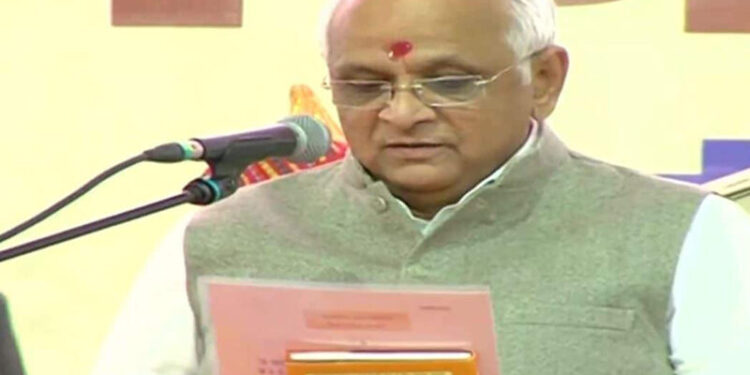 ਭੁਪਿੰਦਰ ਪਟੇਲ ਨੇ ਗੁਜਰਾਤ ਦੇ ਨਵੇਂ ਮੁੱਖ ਮੰਤਰੀ ਵਜੋਂ ਸੰਹੁ ਚੁੱਕੀ