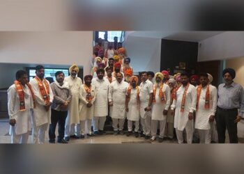 ਕਾਂਗਰਸ, ਅਕਾਲੀ ਦਲ ਅਤੇ ਬਸਪਾ ਦੇ ਕਈ ਲੀਡਰ ਆਪਣੇ ਸਾਥੀਆਂ ਸਮੇਤ ਹੋਏ ਭਾਜਪਾ ‘ਚ ਸ਼ਾਮਲ